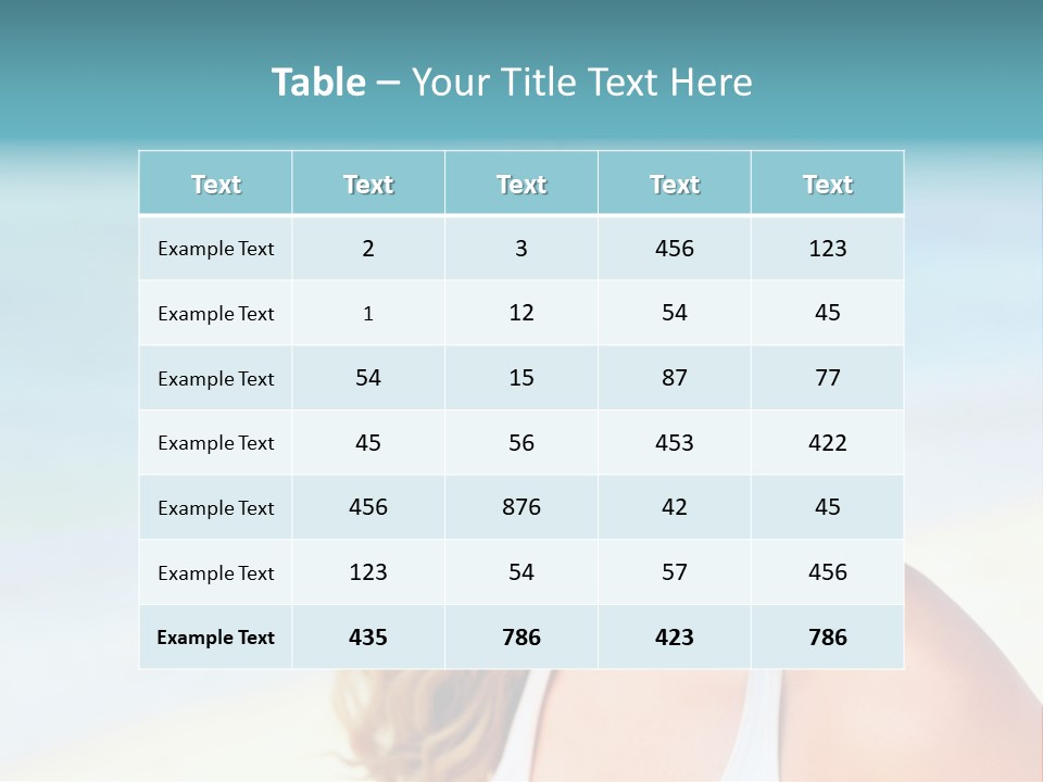 Sunshine Serene Charming PowerPoint Template