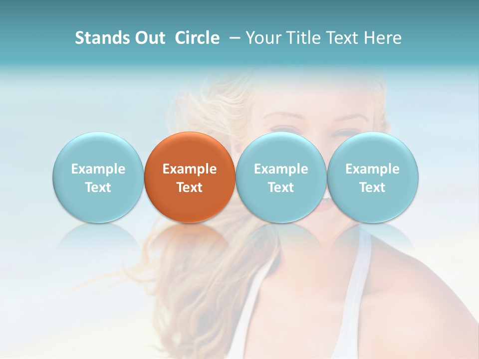 Sunshine Serene Charming PowerPoint Template