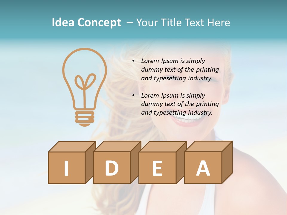 Sunshine Serene Charming PowerPoint Template