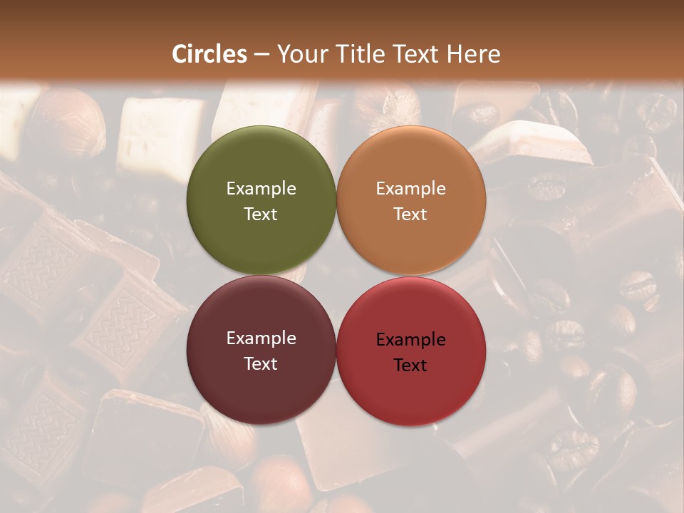 Sweetener Nutty Cocoa PowerPoint Template