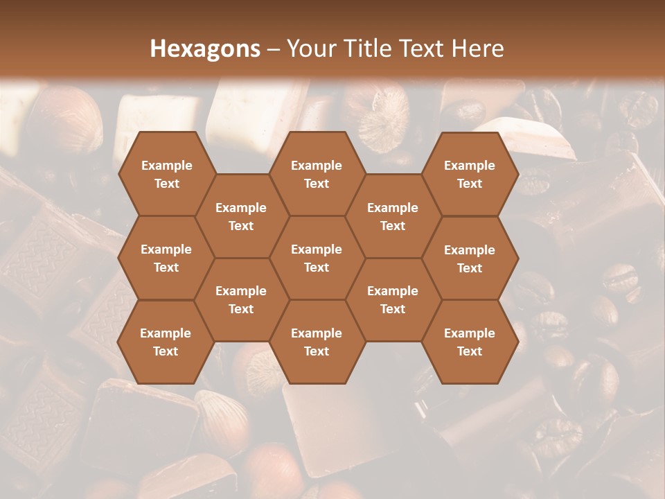 Sweetener Nutty Cocoa PowerPoint Template