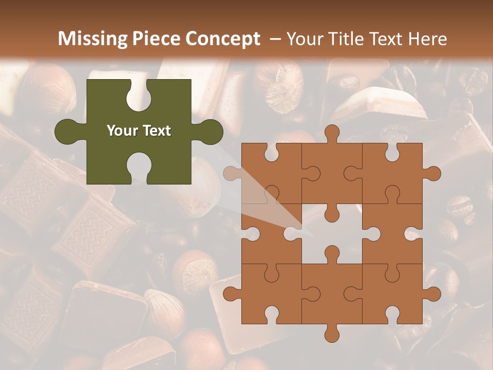 Sweetener Nutty Cocoa PowerPoint Template