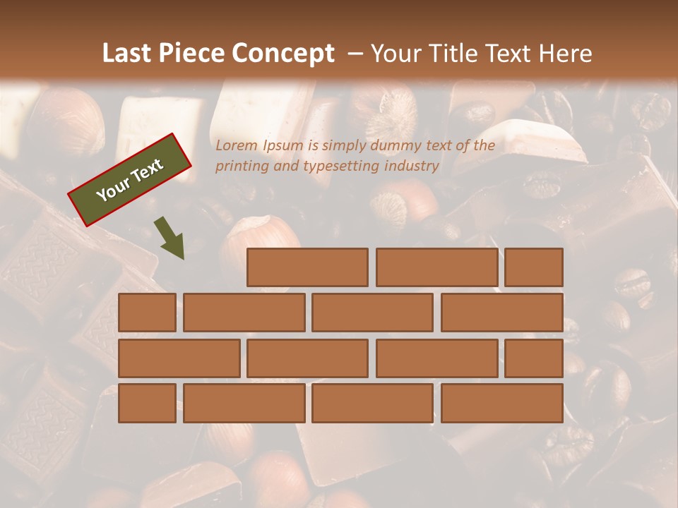 Sweetener Nutty Cocoa PowerPoint Template