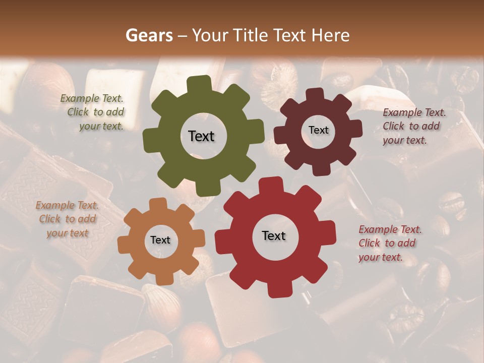 Sweetener Nutty Cocoa PowerPoint Template