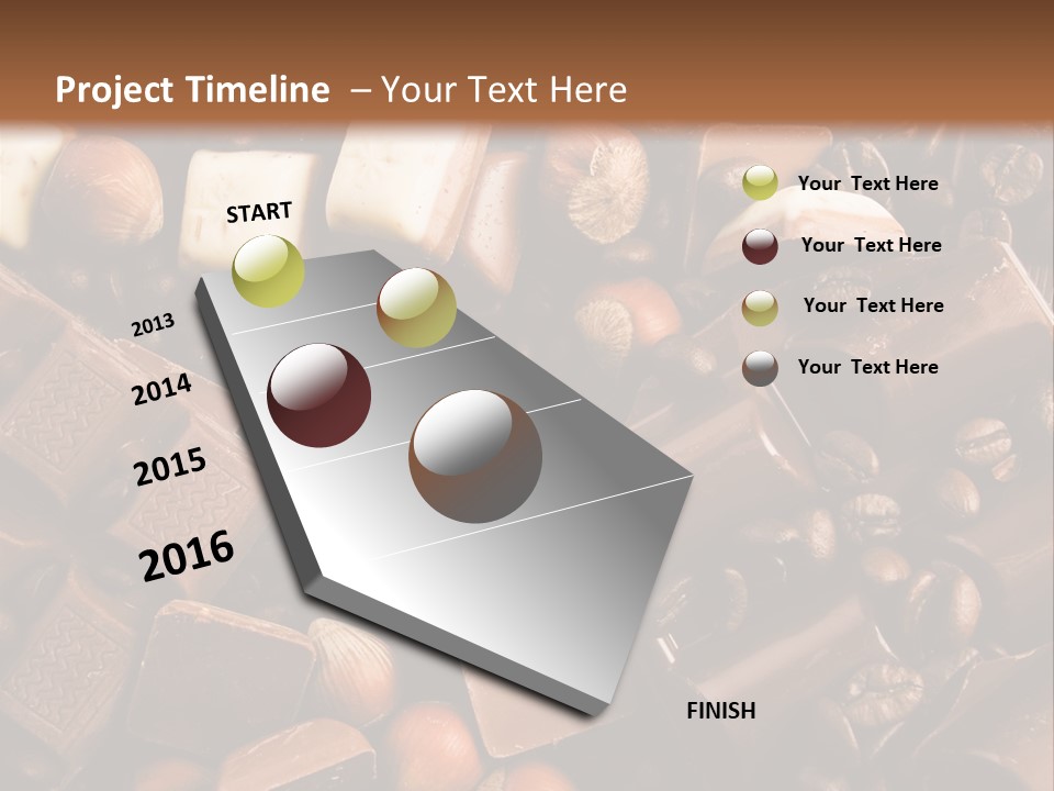 Sweetener Nutty Cocoa PowerPoint Template