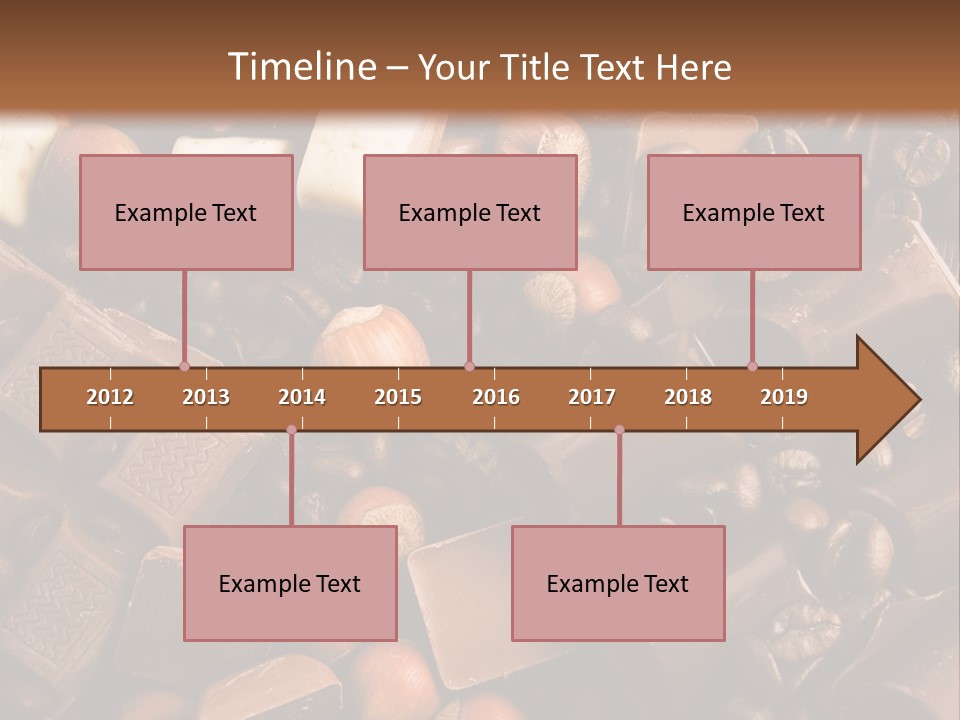 Sweetener Nutty Cocoa PowerPoint Template