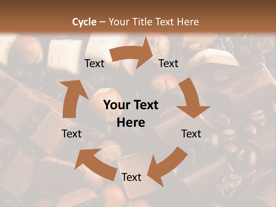 Sweetener Nutty Cocoa PowerPoint Template