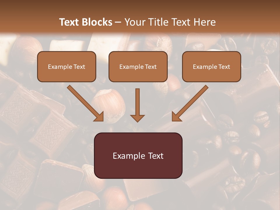 Sweetener Nutty Cocoa PowerPoint Template