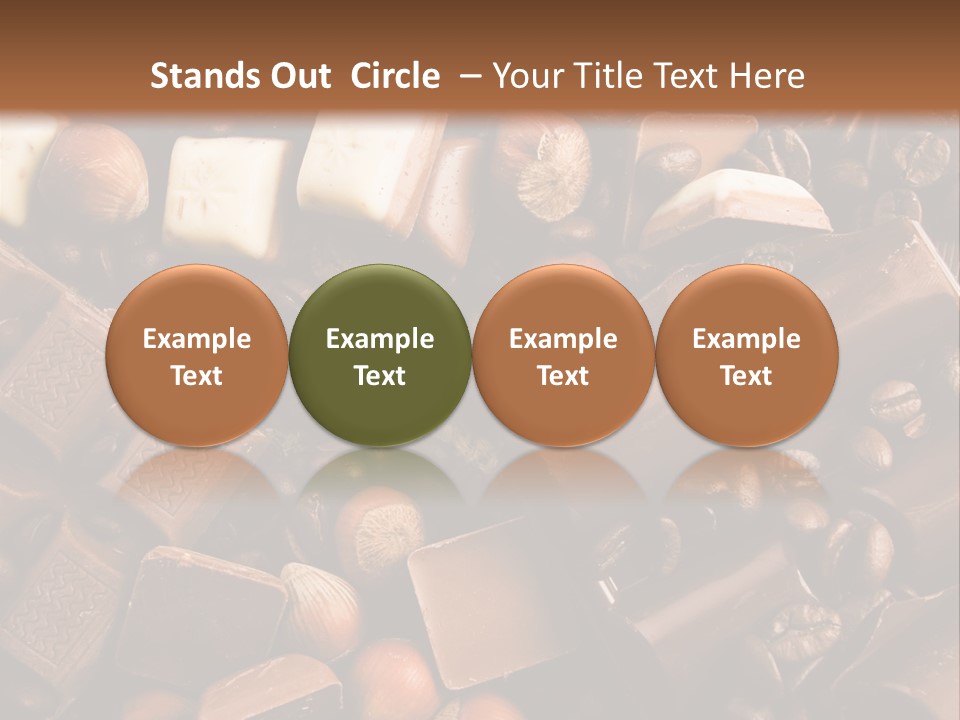 Sweetener Nutty Cocoa PowerPoint Template