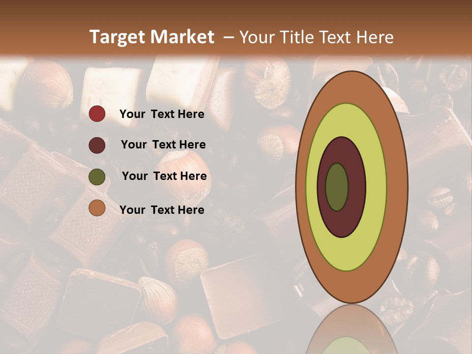 Sweetener Nutty Cocoa PowerPoint Template