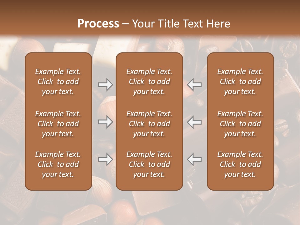 Sweetener Nutty Cocoa PowerPoint Template