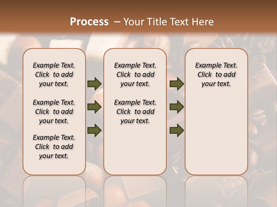 Sweetener Nutty Cocoa PowerPoint Template
