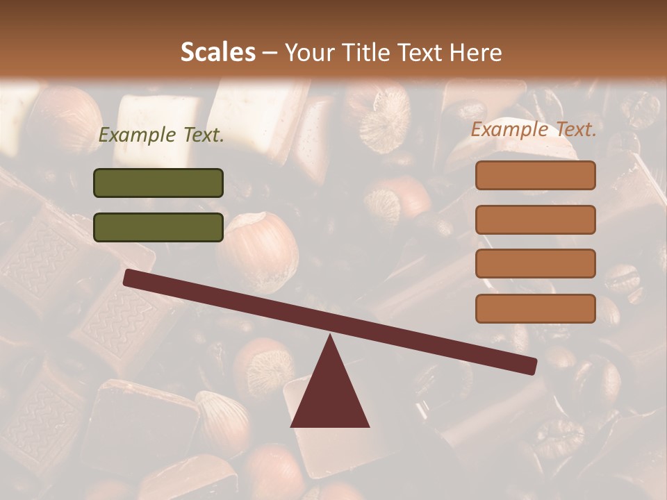 Sweetener Nutty Cocoa PowerPoint Template