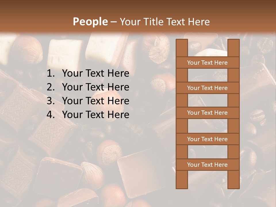Sweetener Nutty Cocoa PowerPoint Template