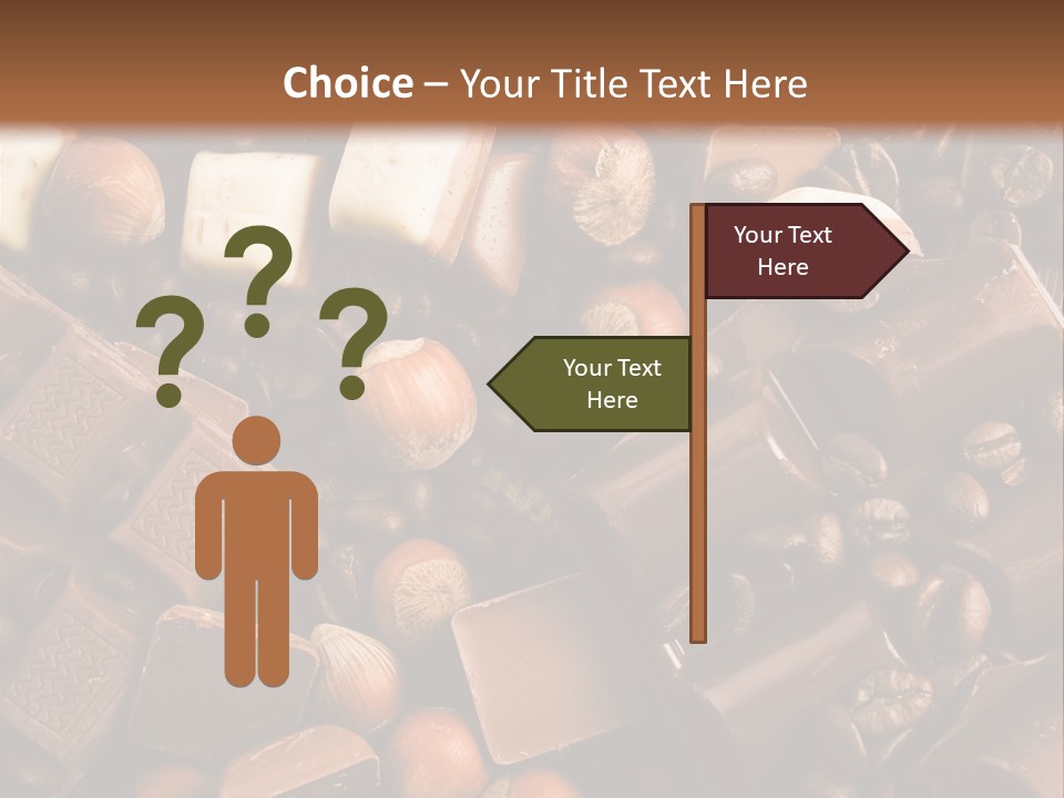 Sweetener Nutty Cocoa PowerPoint Template