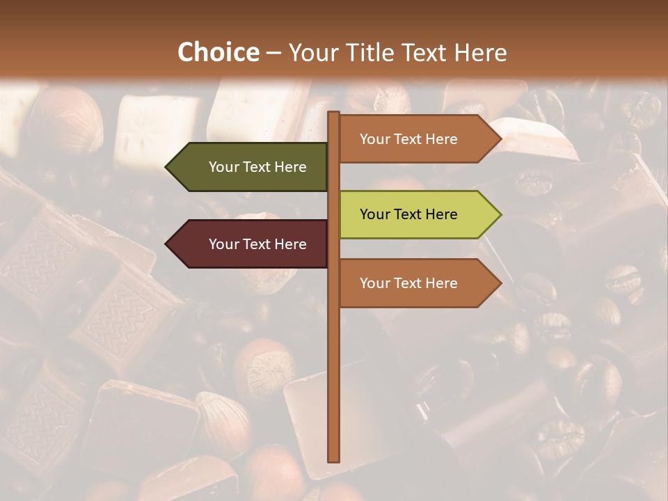 Sweetener Nutty Cocoa PowerPoint Template