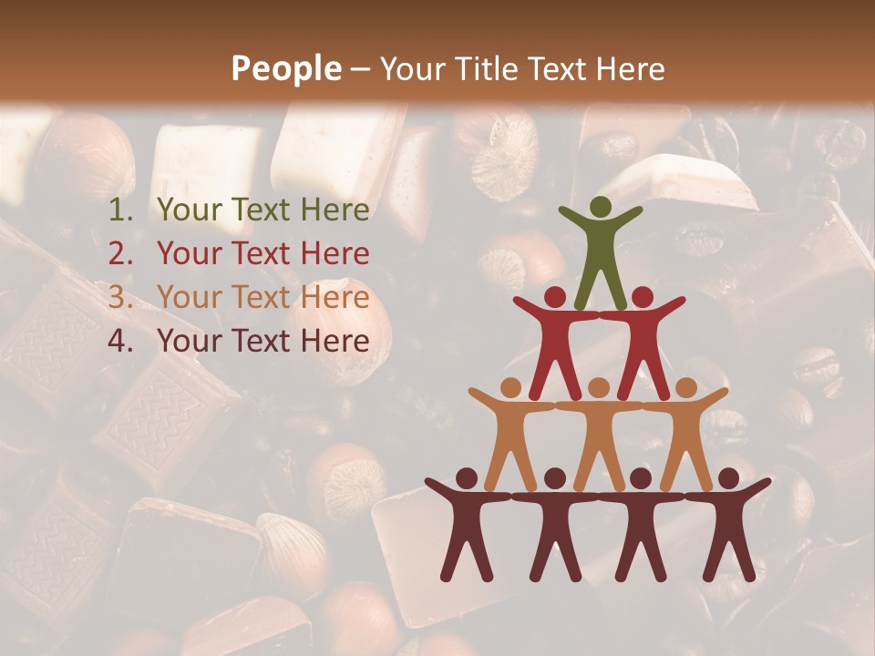 Sweetener Nutty Cocoa PowerPoint Template