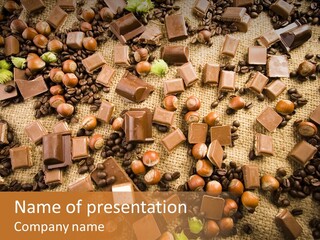 Bait Bean Coffee Bean PowerPoint Template