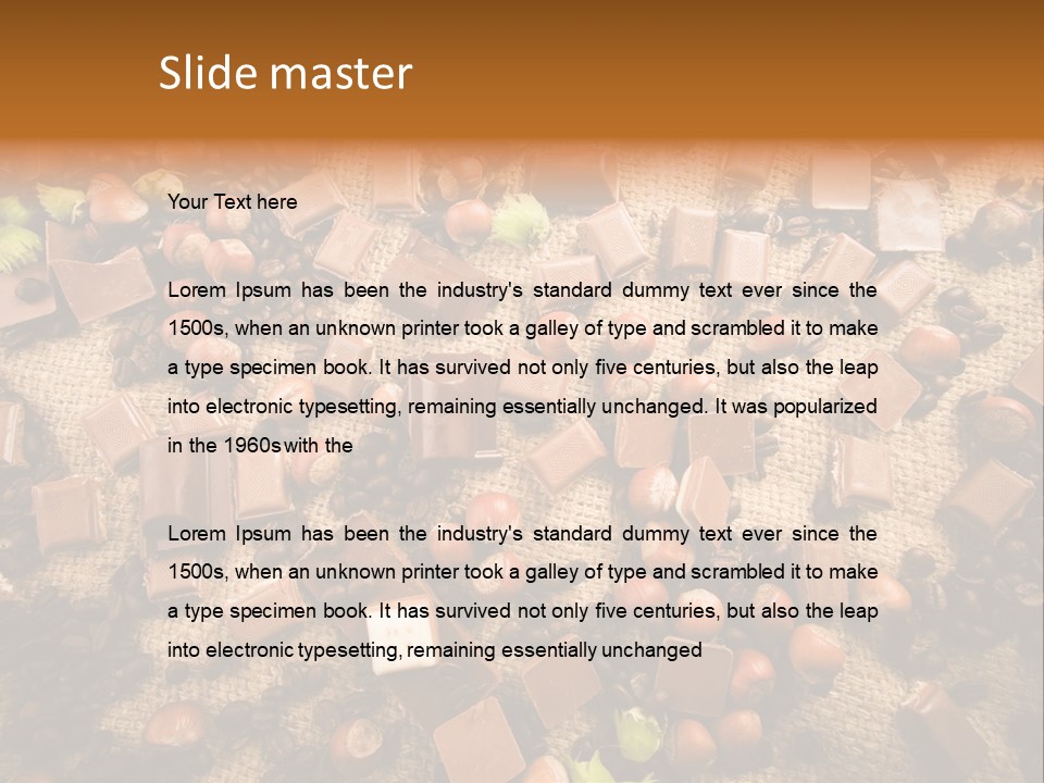 Bait Bean Coffee Bean PowerPoint Template