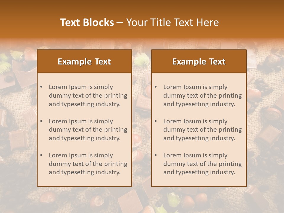 Bait Bean Coffee Bean PowerPoint Template