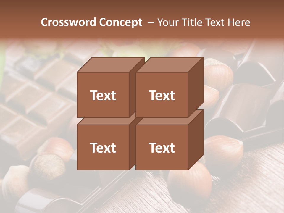 Hazelnut Confection Bait PowerPoint Template