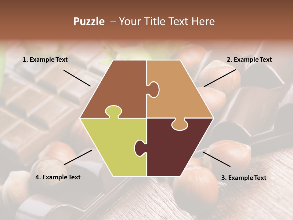 Hazelnut Confection Bait PowerPoint Template