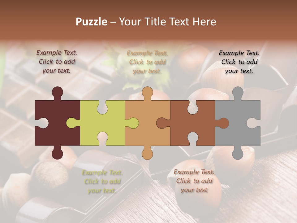 Hazelnut Confection Bait PowerPoint Template