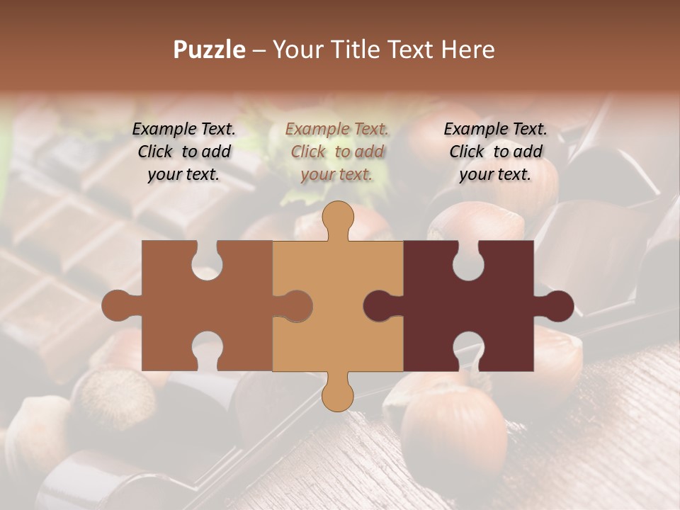 Hazelnut Confection Bait PowerPoint Template