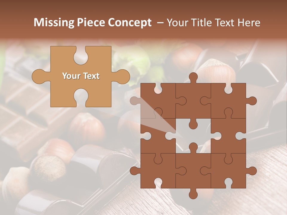 Hazelnut Confection Bait PowerPoint Template