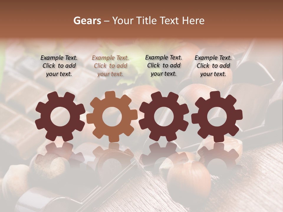 Hazelnut Confection Bait PowerPoint Template