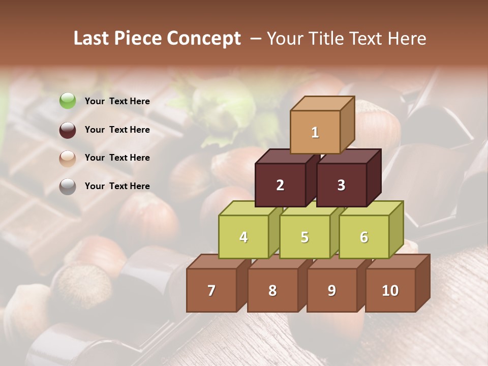 Hazelnut Confection Bait PowerPoint Template