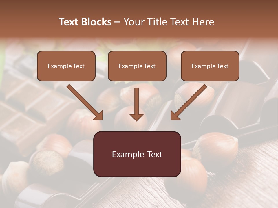 Hazelnut Confection Bait PowerPoint Template