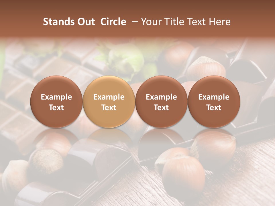 Hazelnut Confection Bait PowerPoint Template