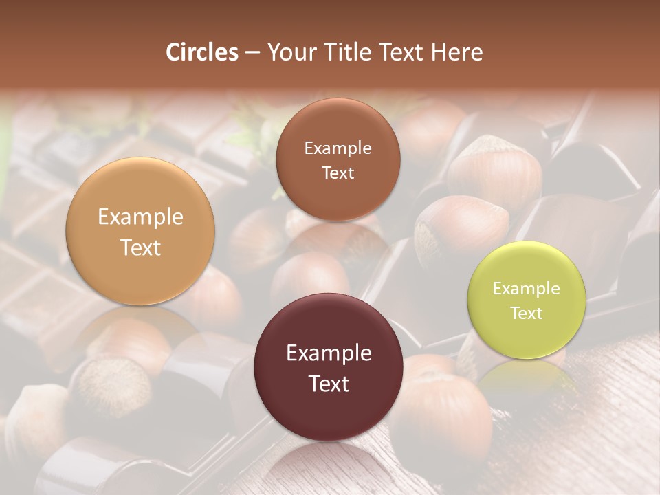 Hazelnut Confection Bait PowerPoint Template