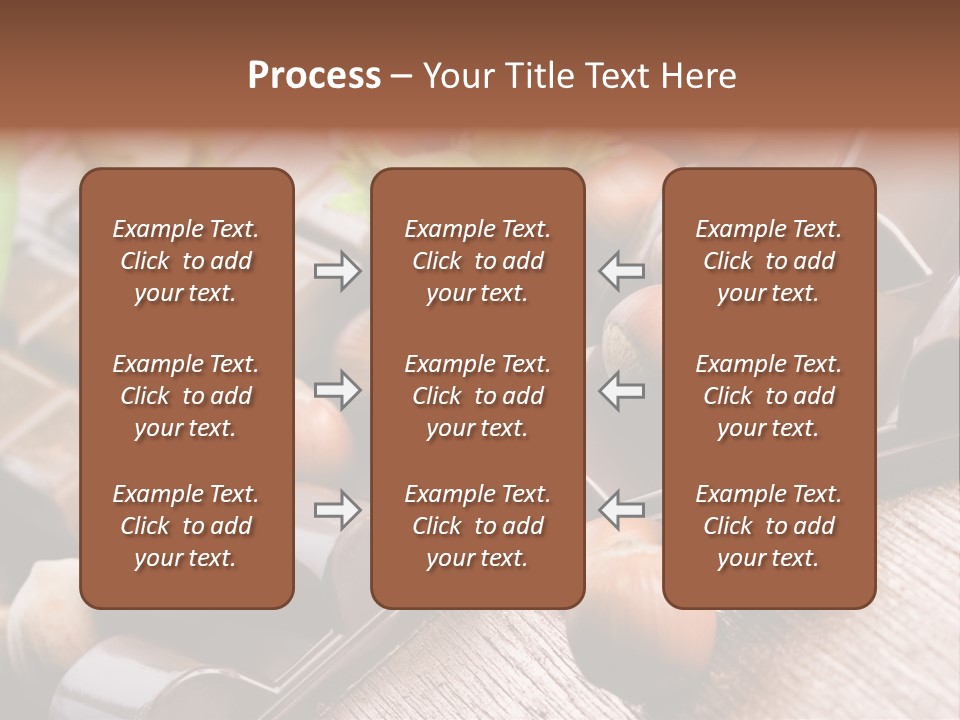Hazelnut Confection Bait PowerPoint Template