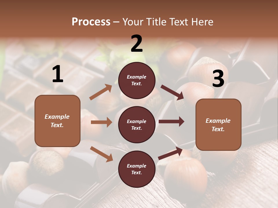 Hazelnut Confection Bait PowerPoint Template