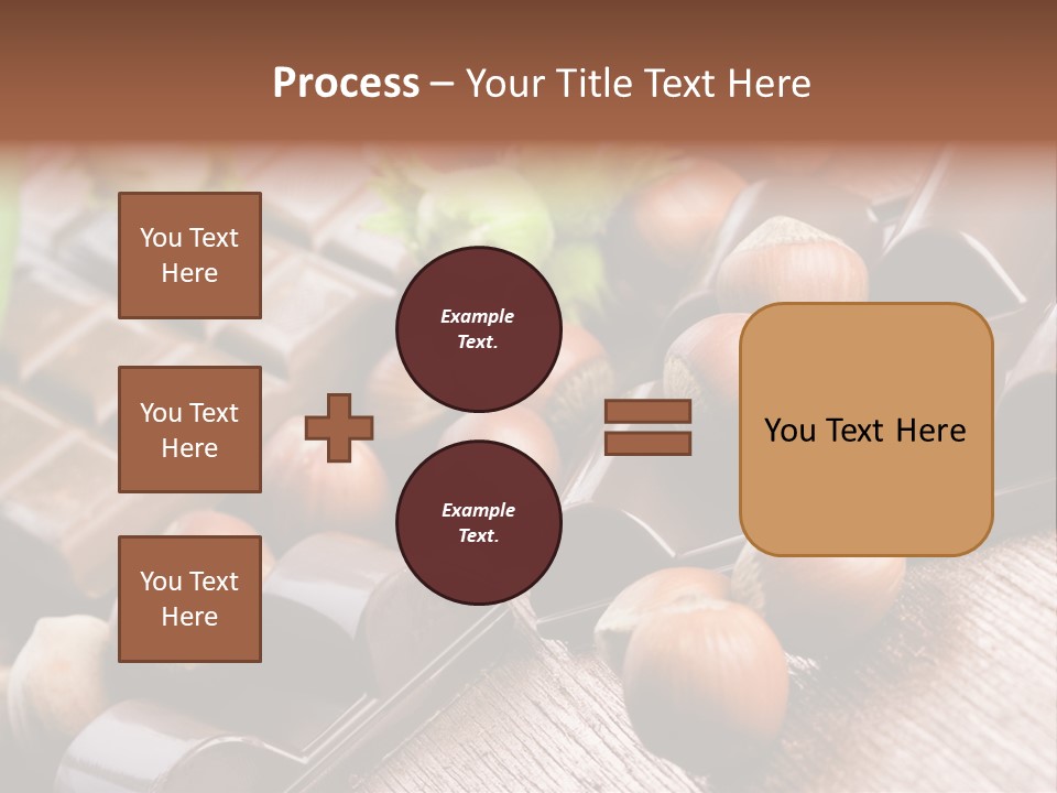 Hazelnut Confection Bait PowerPoint Template