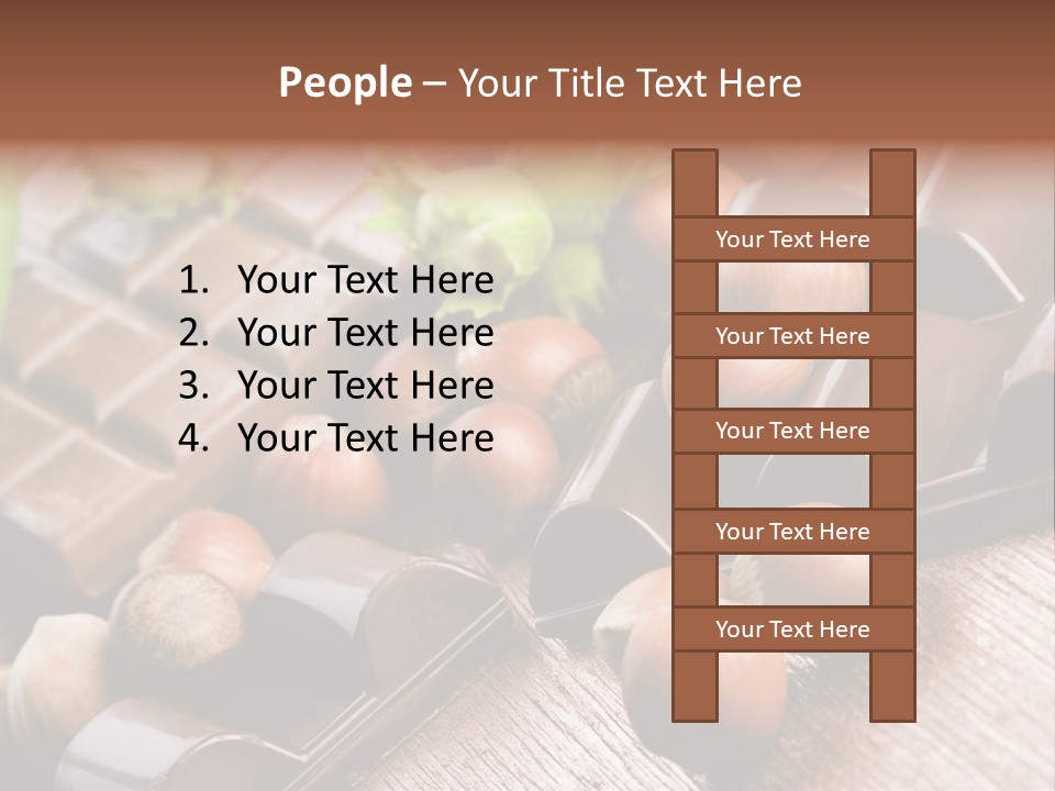 Hazelnut Confection Bait PowerPoint Template