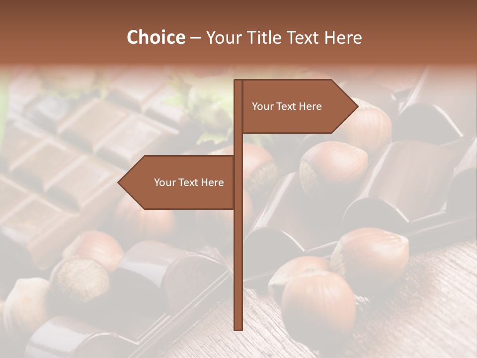 Hazelnut Confection Bait PowerPoint Template