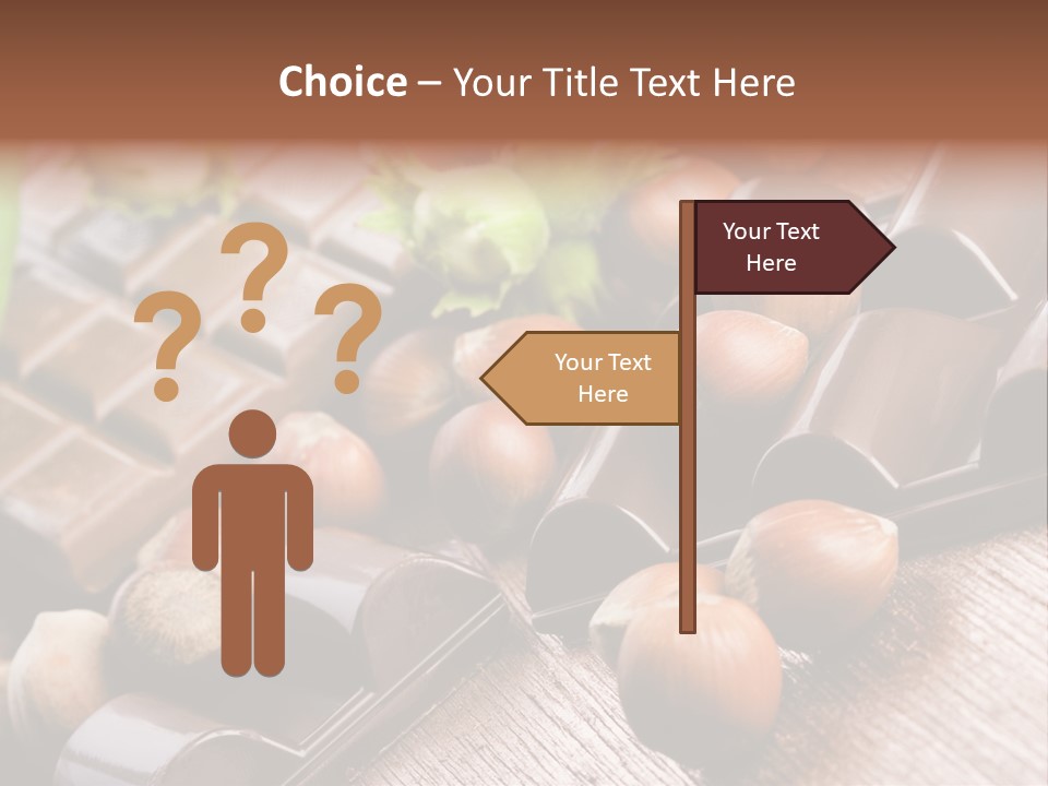 Hazelnut Confection Bait PowerPoint Template