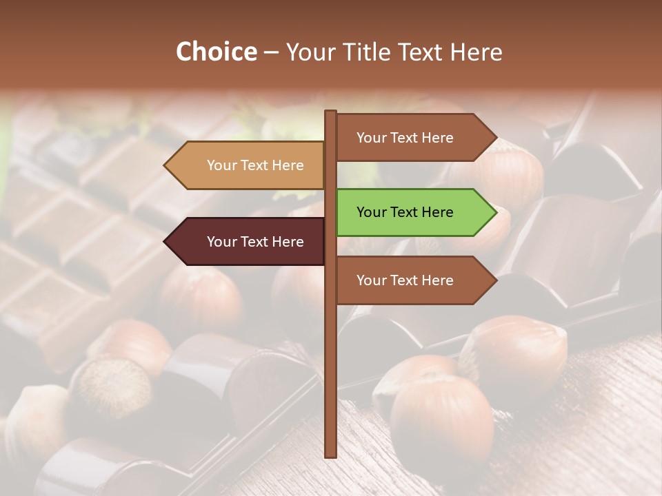Hazelnut Confection Bait PowerPoint Template