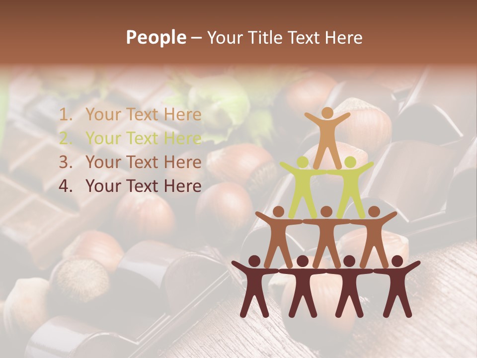 Hazelnut Confection Bait PowerPoint Template