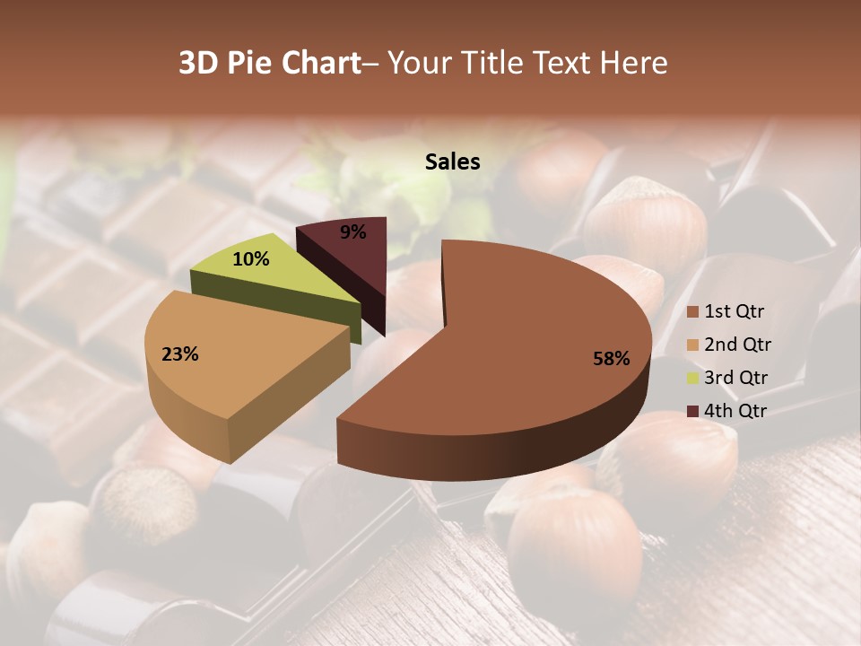 Hazelnut Confection Bait PowerPoint Template