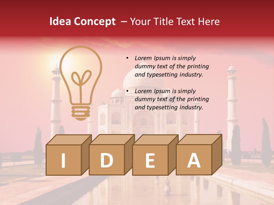 Religion Building Culture PowerPoint Template