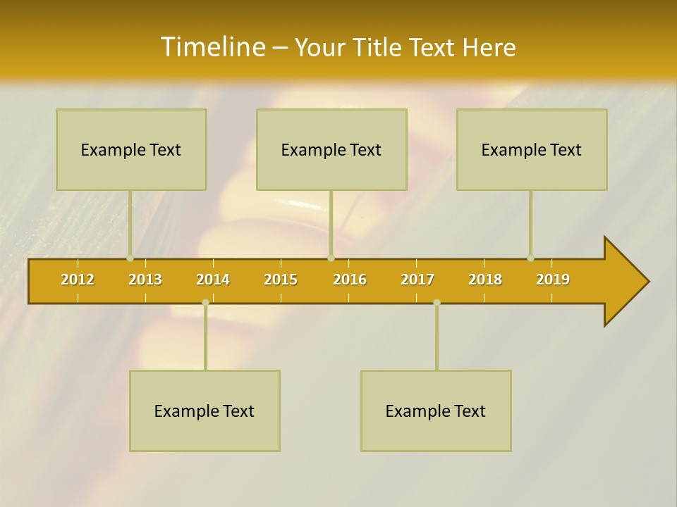 Series Closeup Silk PowerPoint Template