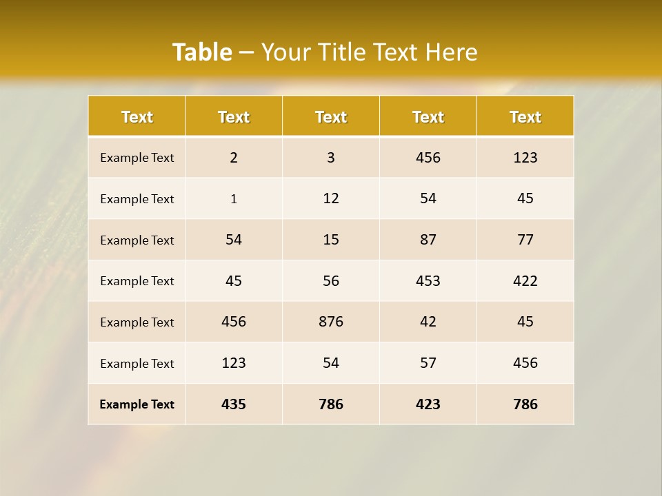 Series Closeup Silk PowerPoint Template
