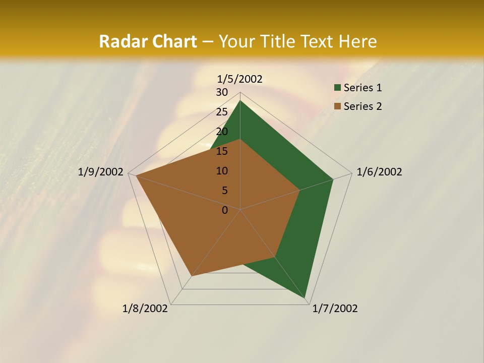 Series Closeup Silk PowerPoint Template
