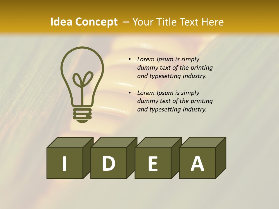 Series Closeup Silk PowerPoint Template