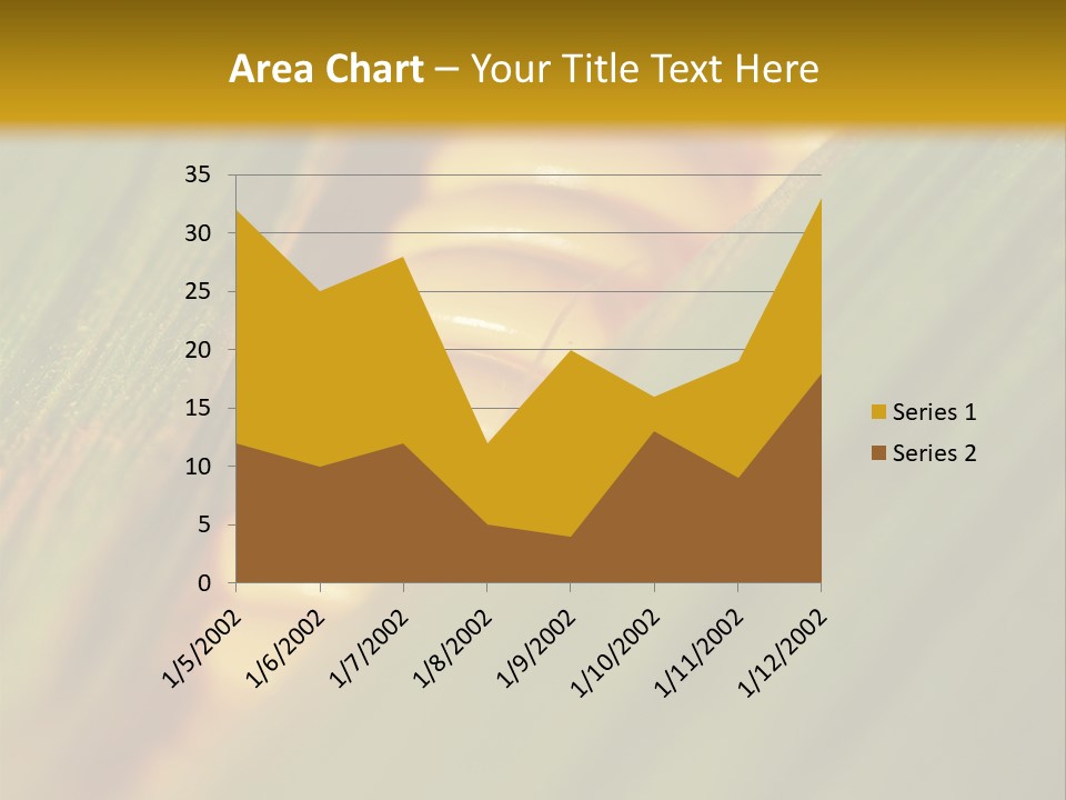Series Closeup Silk PowerPoint Template