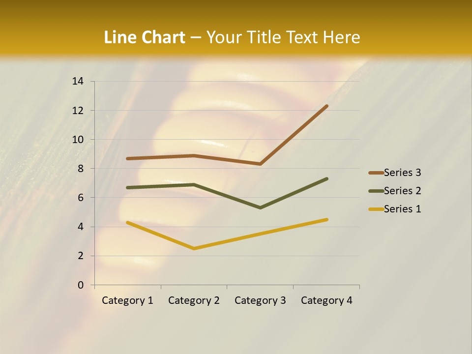 Series Closeup Silk PowerPoint Template